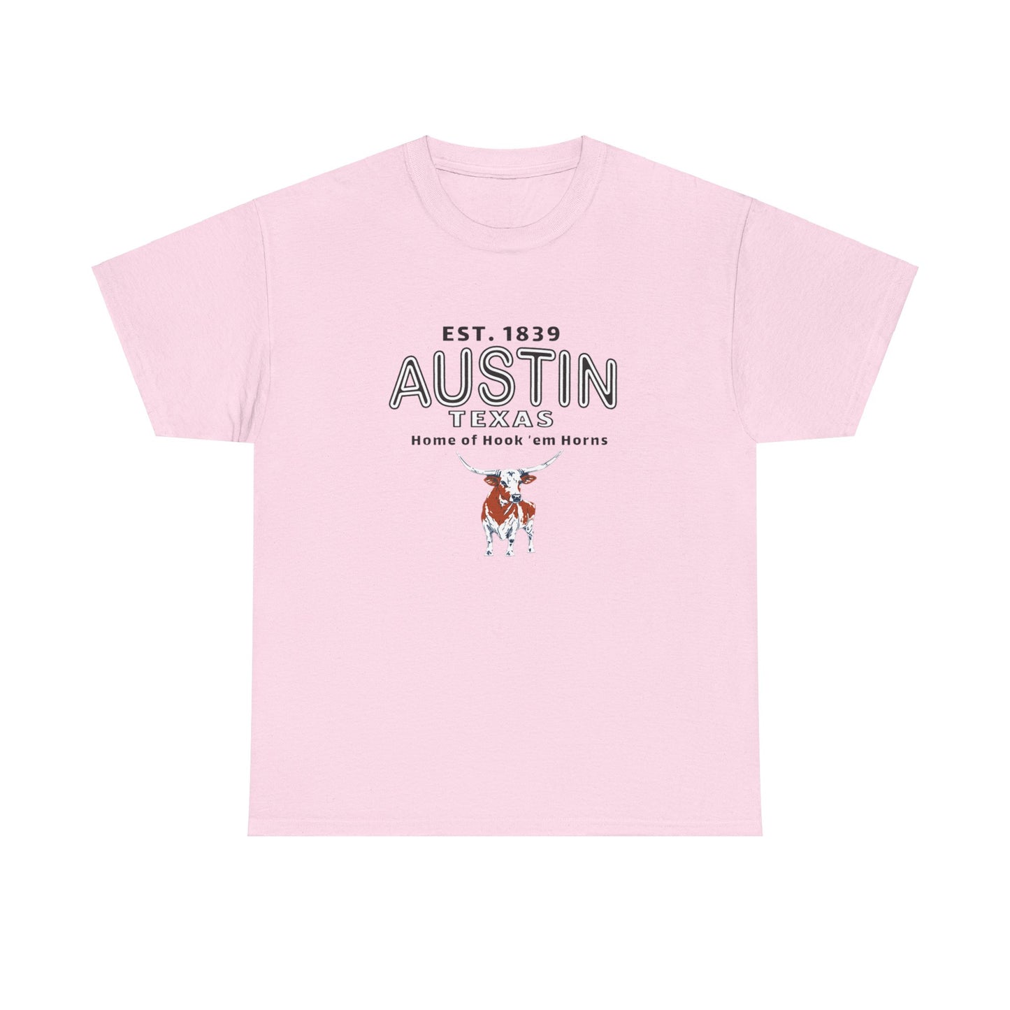 Austin Texas Home of Hook Em Horns T-shirt, Tee, sports fan