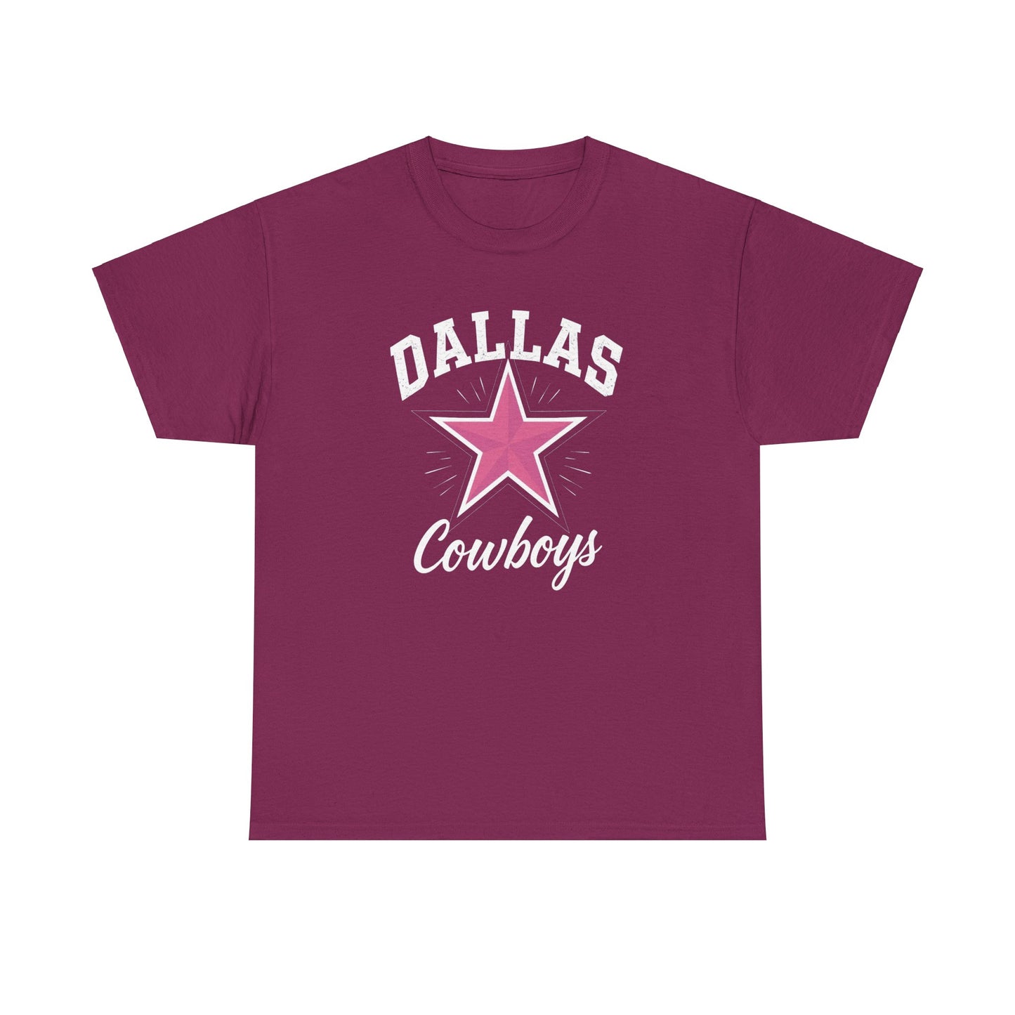 Dallas Cowboys, Pink Star, Cowboy fans, T-shirt, Dallas Texas