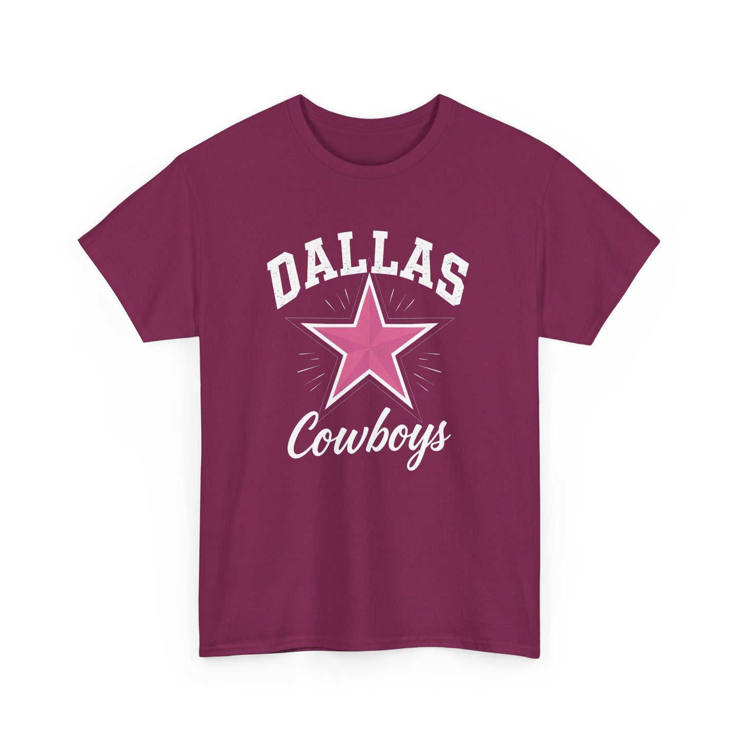 Dallas Cowboys, Pink Star, Cowboy fans, T-shirt, Dallas Texas