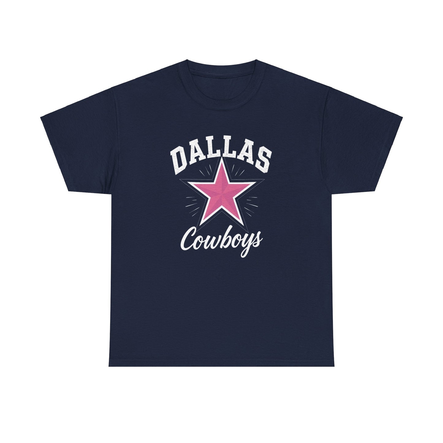 Dallas Cowboys, Pink Star, Cowboy fans, T-shirt, Dallas Texas