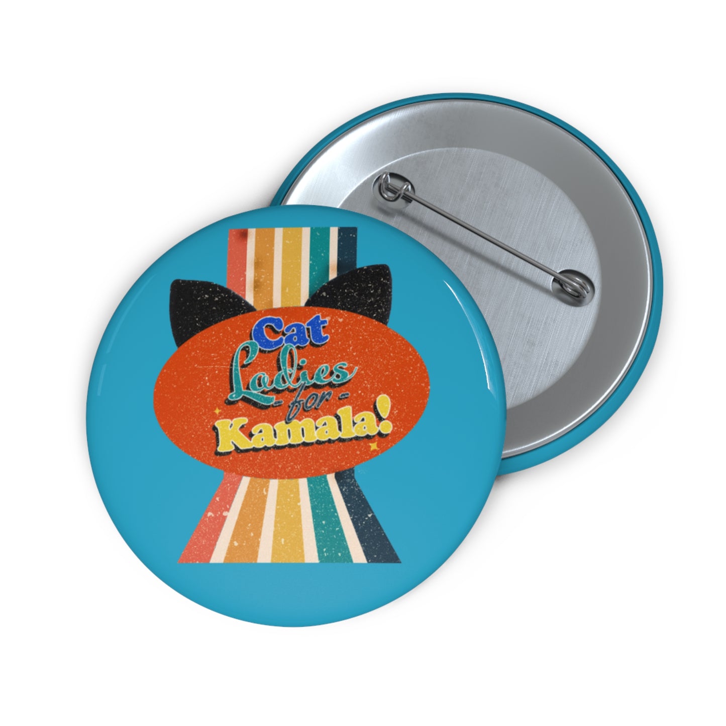 Cat Ladies for Kamala- Pin Button