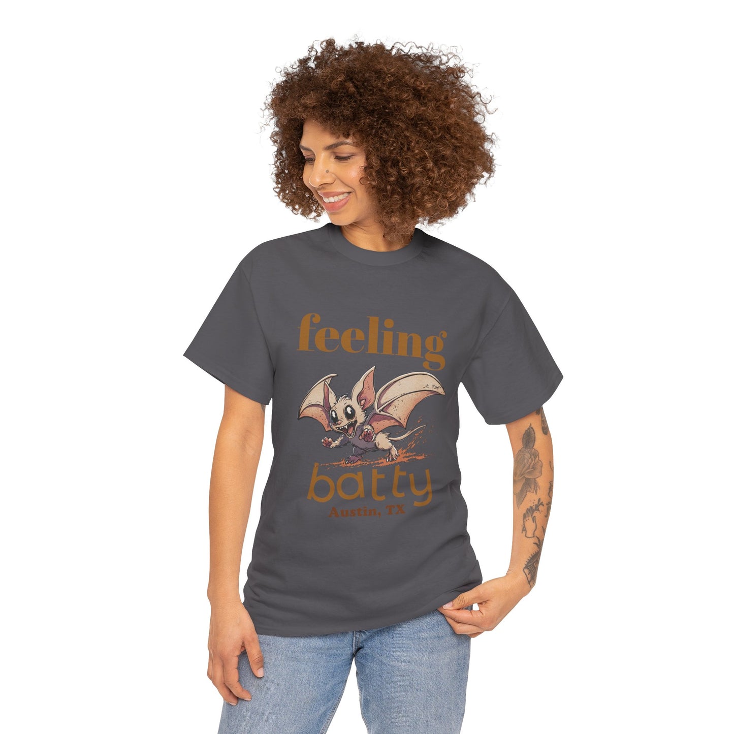 Feeling Batty in Texas, Texas Tee, Austin, TX, bat