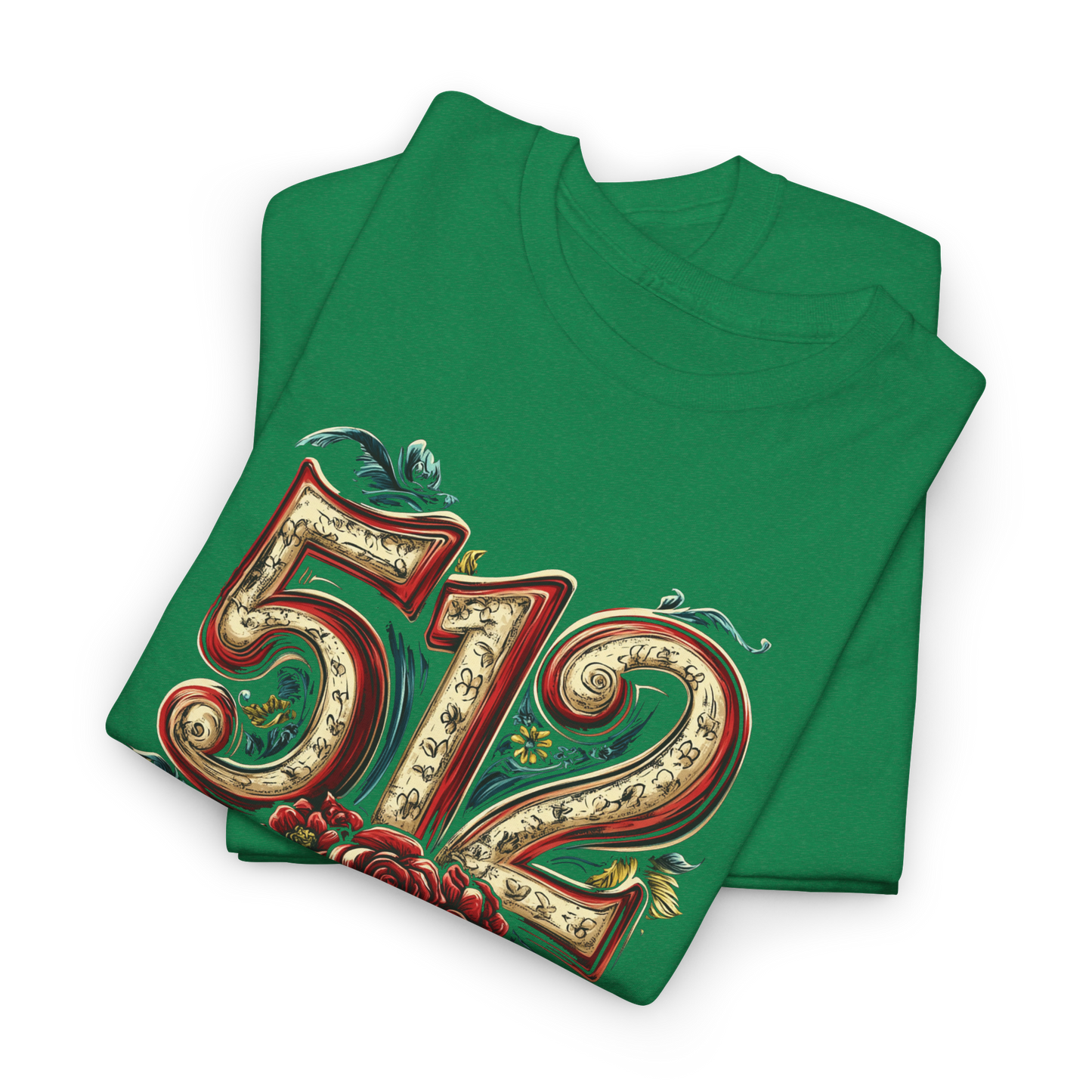 Austin 512 Roses Tee, t-shirt, Austin Texas are code