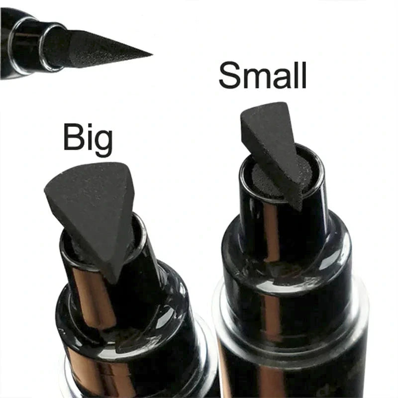 Liquid Eyeliner Stamp Marker Pen Waterproof Long Lasting Double-ended Cosmetic Makeup Eye Liner