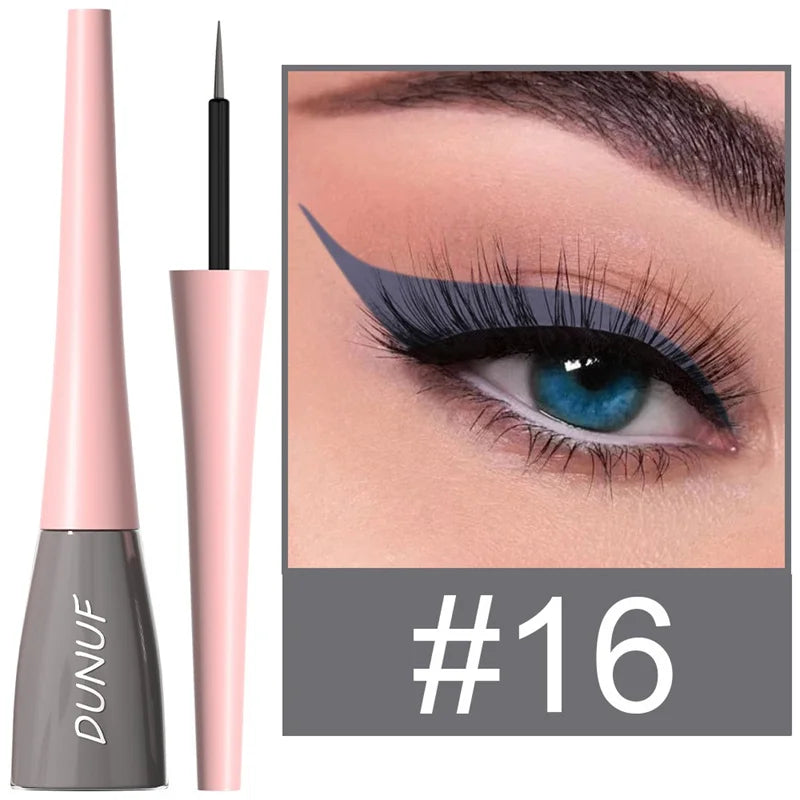 Eyeliner Colorful Liquid Waterproof Lasting Makeup Liquid Eye Liner Cosmetics Pen