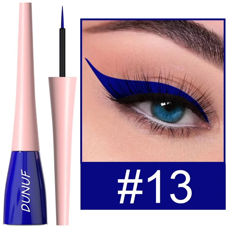 Eyeliner Colorful Liquid Waterproof Lasting Makeup Liquid Eye Liner Cosmetics Pen