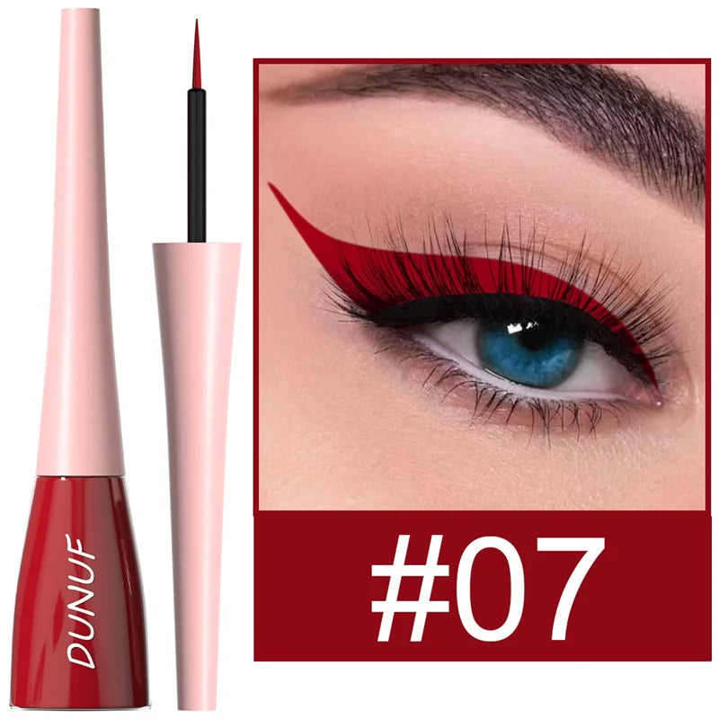 Eyeliner Colorful Liquid Waterproof Lasting Makeup Liquid Eye Liner Cosmetics Pen