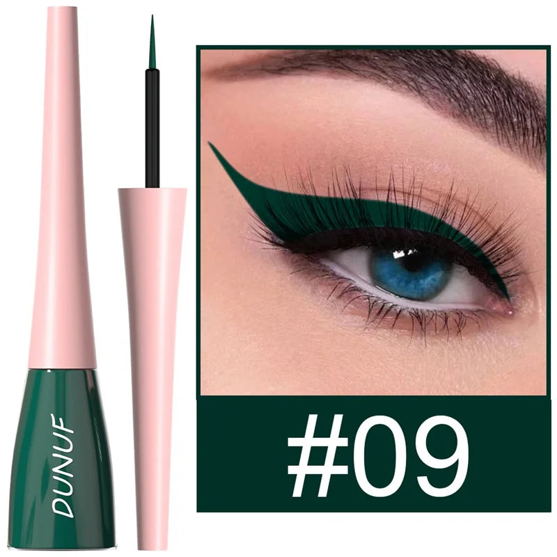 Eyeliner Colorful Liquid Waterproof Lasting Makeup Liquid Eye Liner Cosmetics Pen