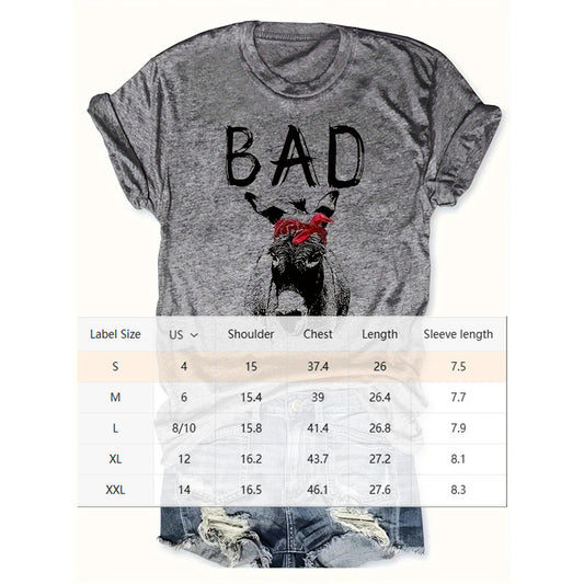 BAD Donkey Graphic Tee – Playful, Bold & Unapologetically Fun