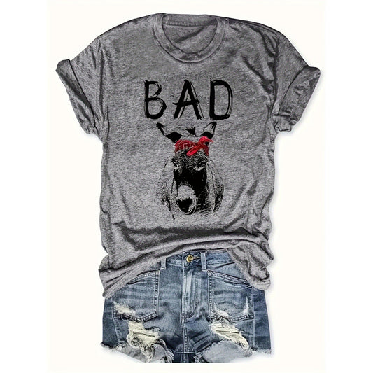 BAD Donkey Graphic Tee – Playful, Bold & Unapologetically Fun
