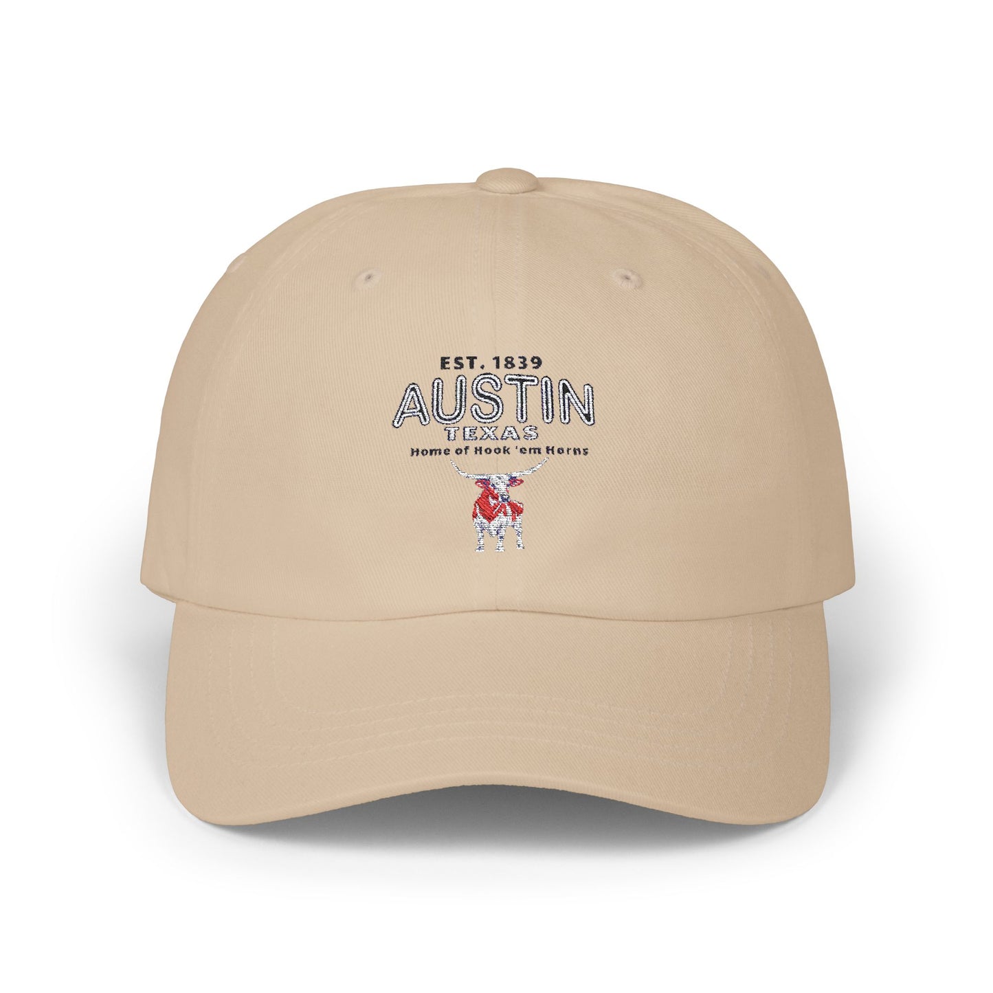 Hook em horns classic cap, hat, visor, trendy