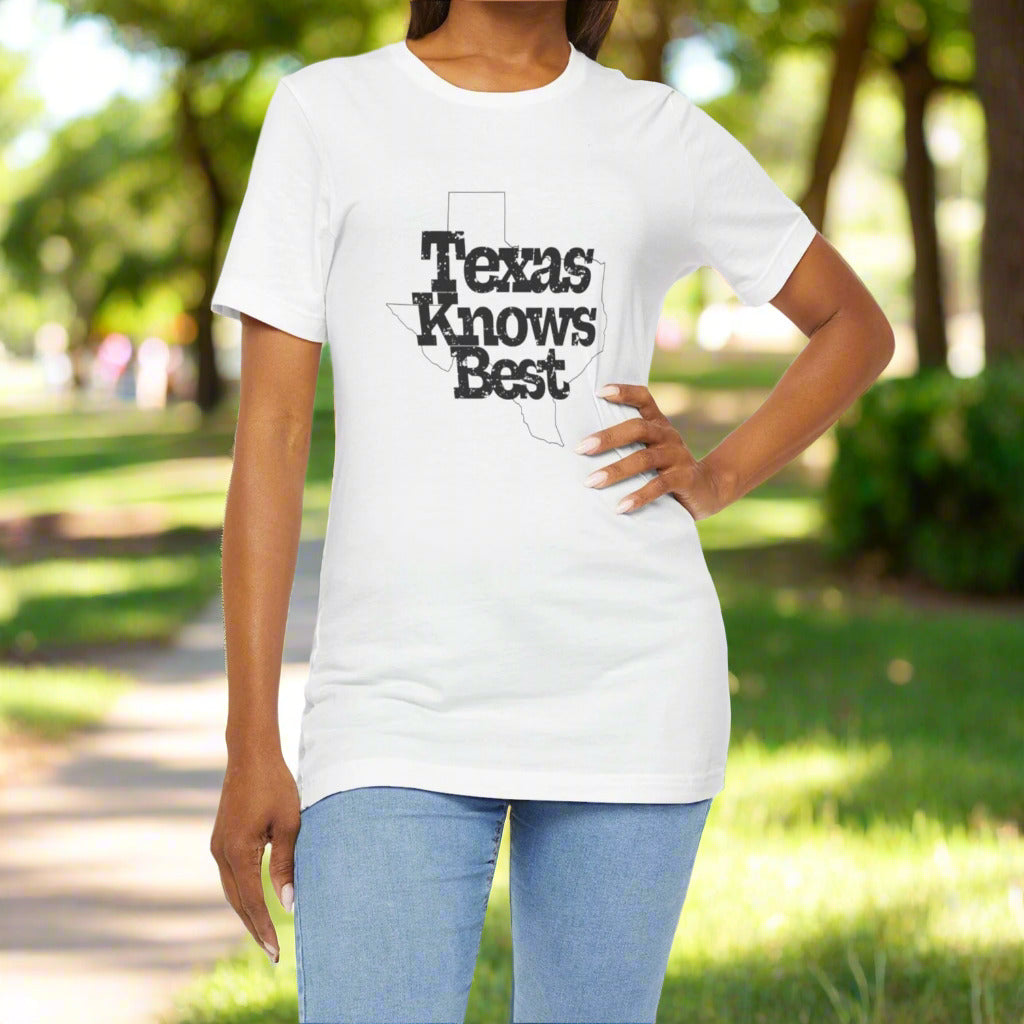 Texas Knows Best T-Shirt Texas Fans Texas Pride, Texas T-shirt, Lone Star Fans, Texas T-Shirt