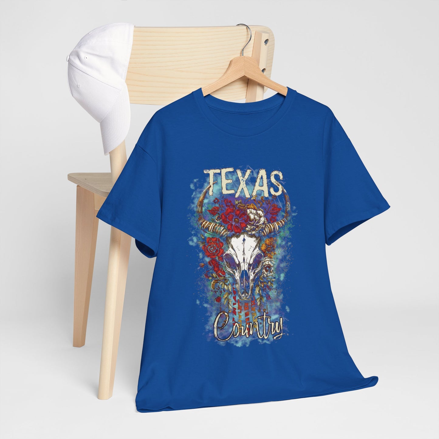 Texas Country T-shirt, Tee, Texas Pride, Texas gift, longhorn, skulls