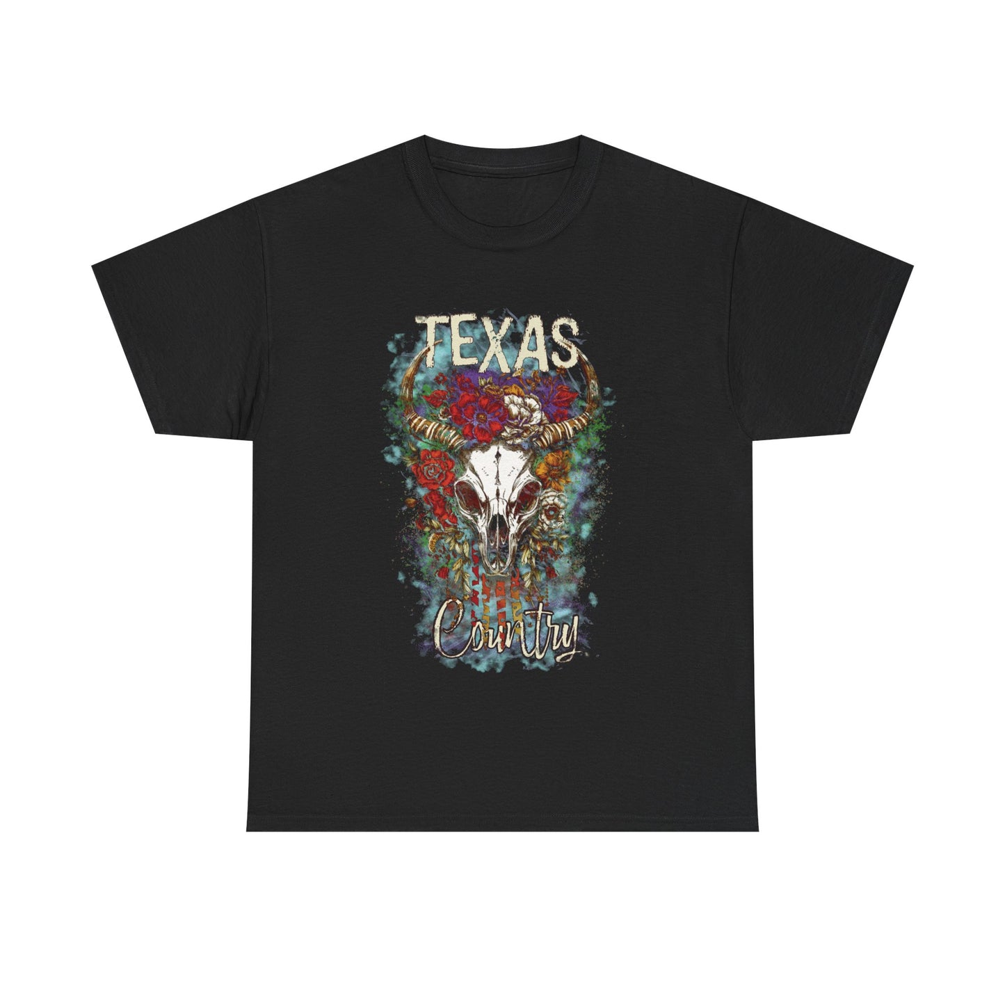 Texas Country T-shirt, Tee, Texas Pride, Texas gift, longhorn, skulls
