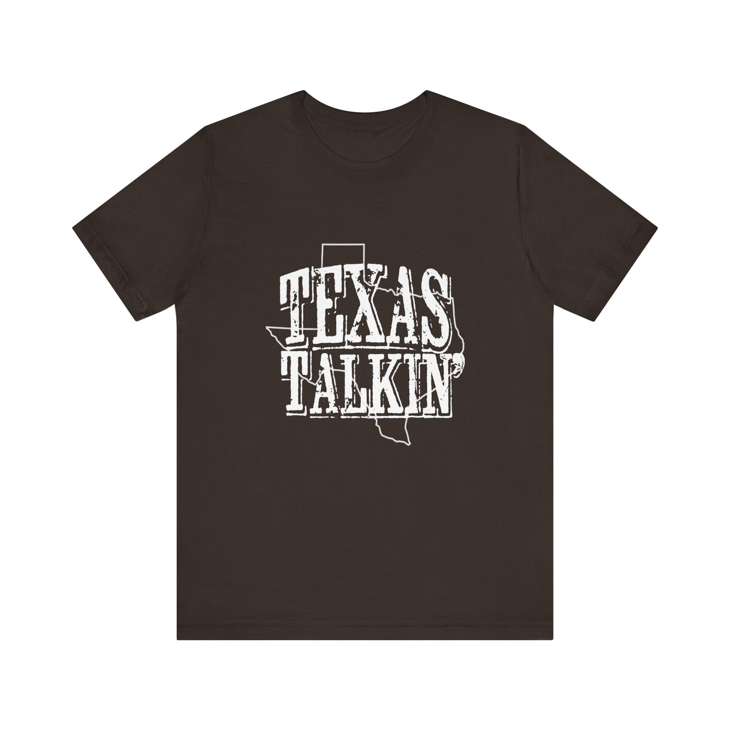 Texas Talkin’ T-Shirt Texas Fans Texas Pride, Texas T-shirt, Lone Star Fans, Texas T-Shirt