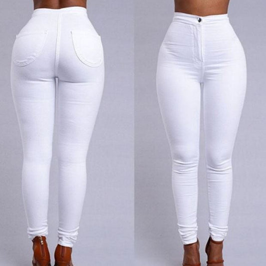 High Waist Denim Skinny Jean