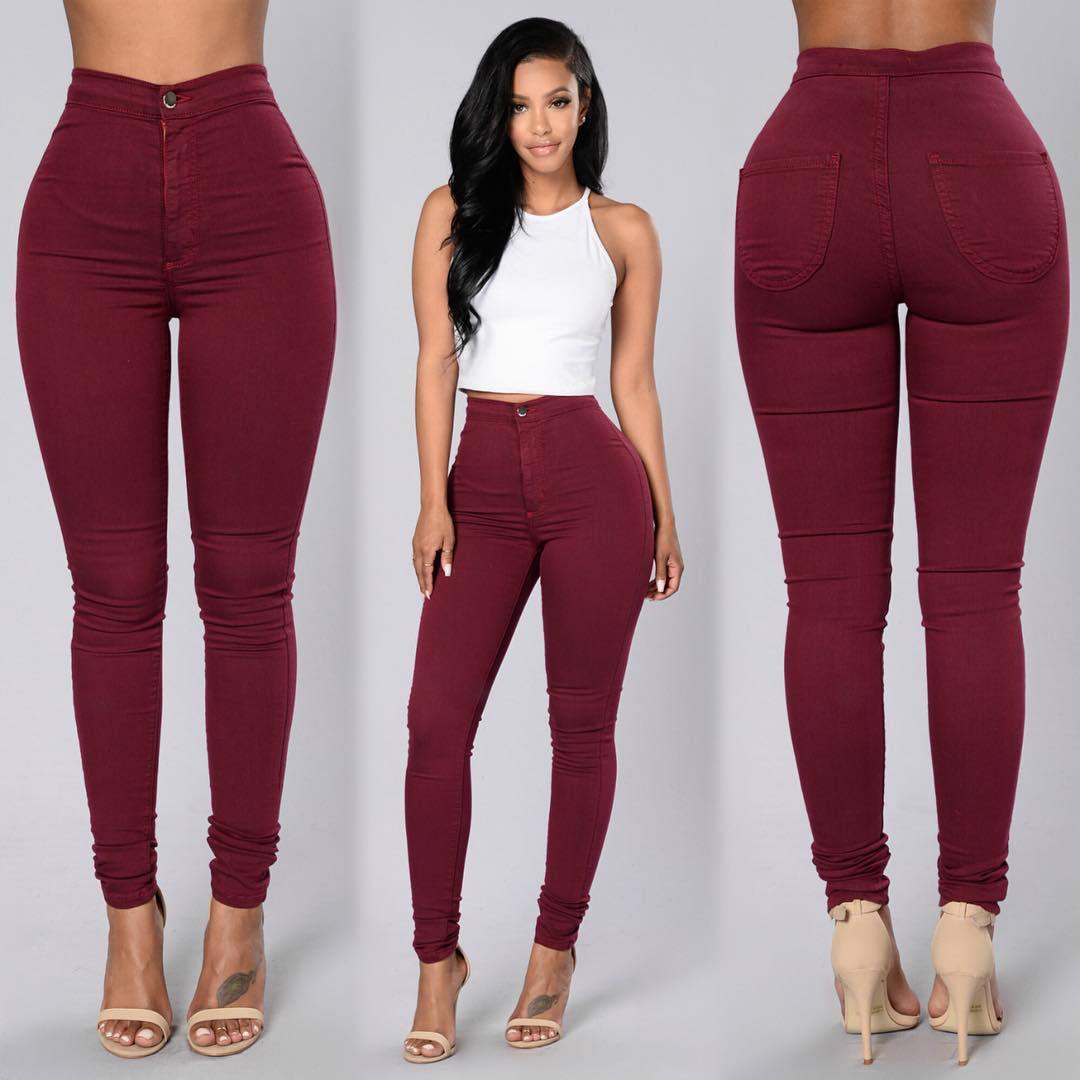 High Waist Leggings Jeans, jeggings