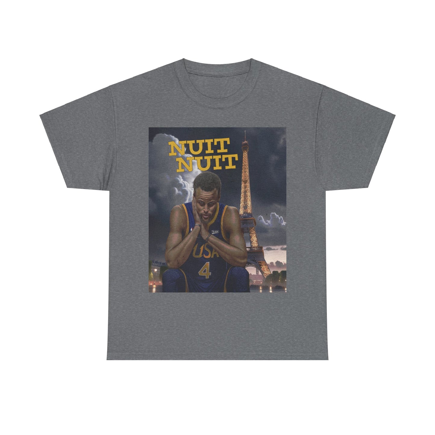 Nuit Nuit, Steph Curry, USA Champions, sports fan, gift for basketball fans