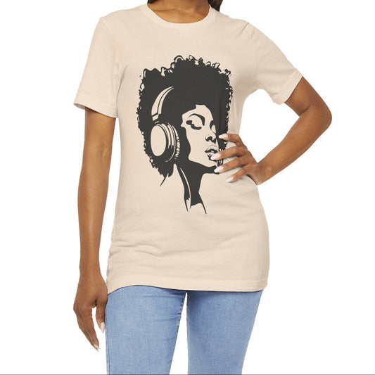 Silhoutte Beautiful Woman T-shirt