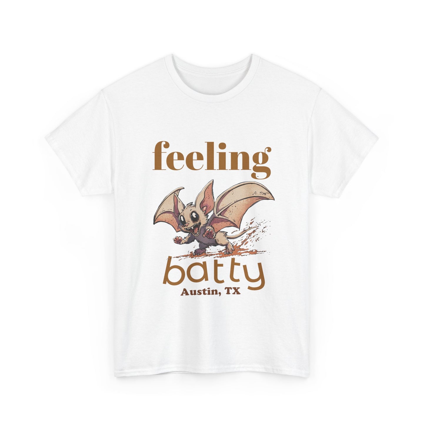 Feeling Batty in Texas, Texas Tee, Austin, TX, bat