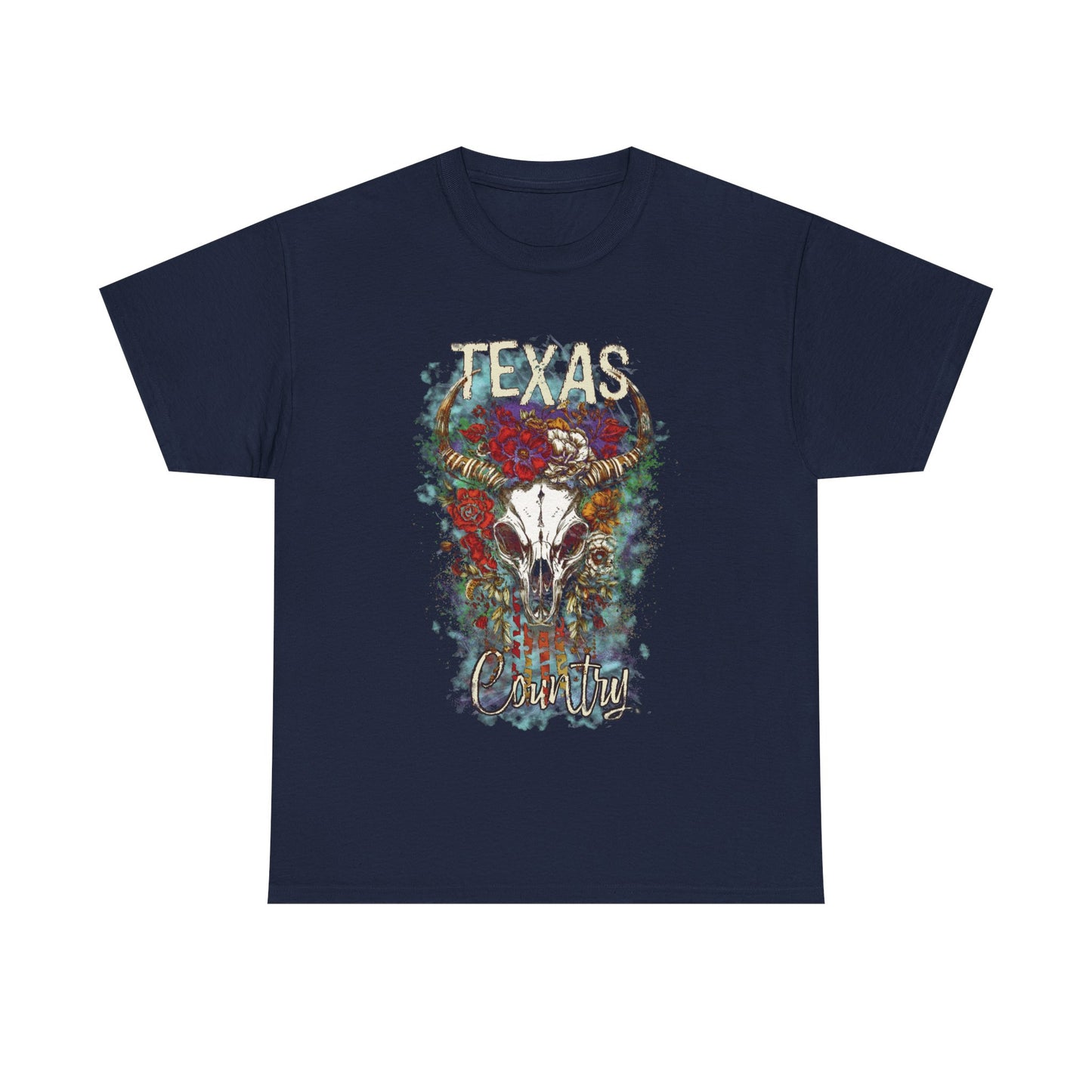 Texas Country T-shirt, Tee, Texas Pride, Texas gift, longhorn, skulls