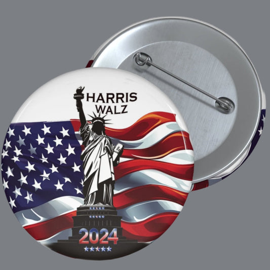 Harris Walz 2024 - Pin Button