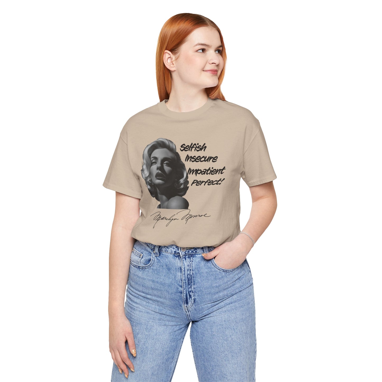 Marilyn Monroe Quote T-shirt