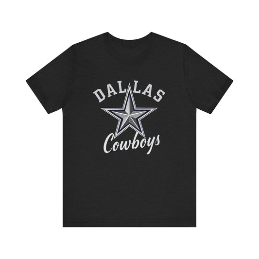 Dallas Cowboys, Silver Star, Cowboy fans, T-shirt, Dallas Texas