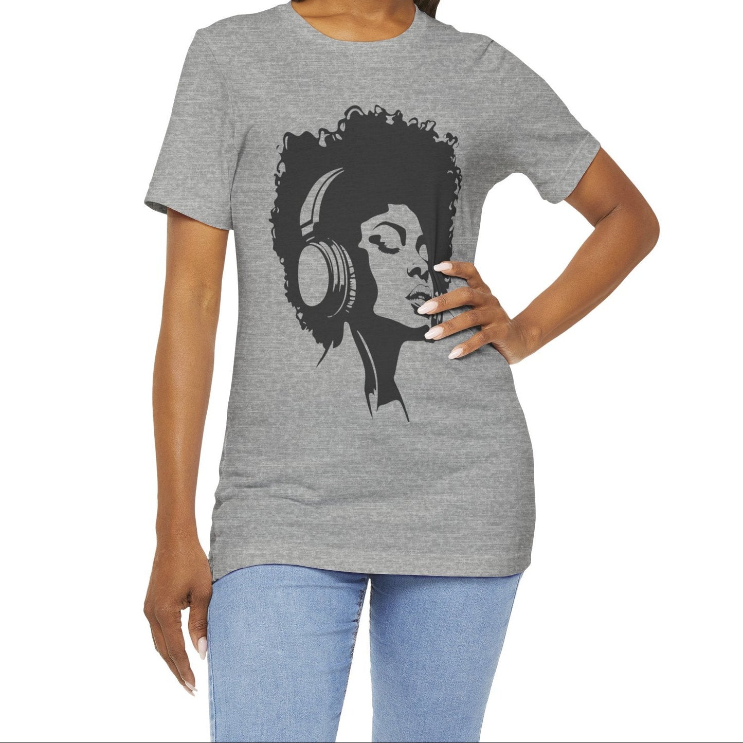 Silhoutte Beautiful Woman T-shirt