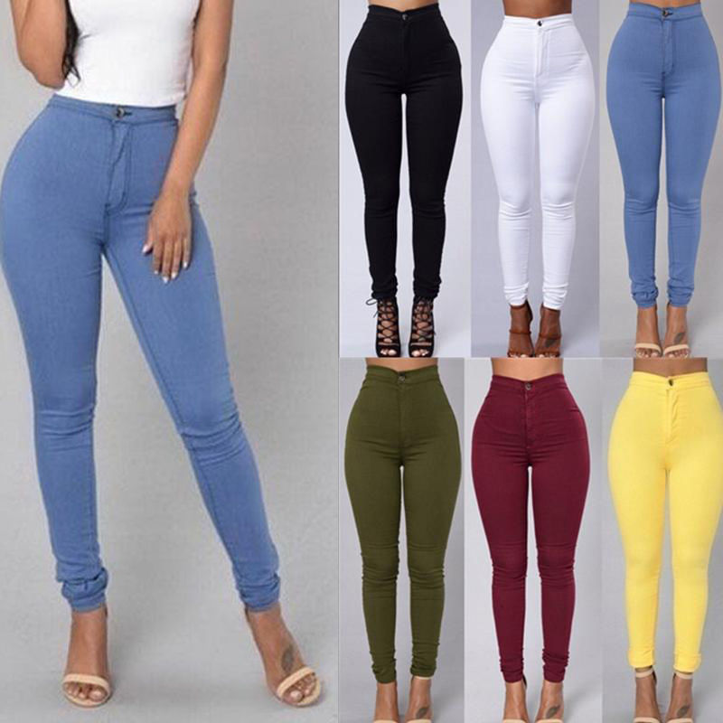 High Waist Leggings Jeans, jeggings