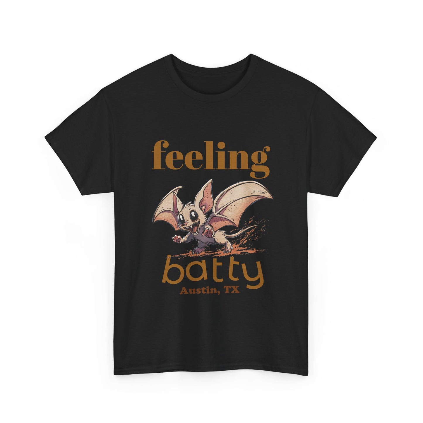 Feeling Batty in Texas, Texas Tee, Austin, TX, bat