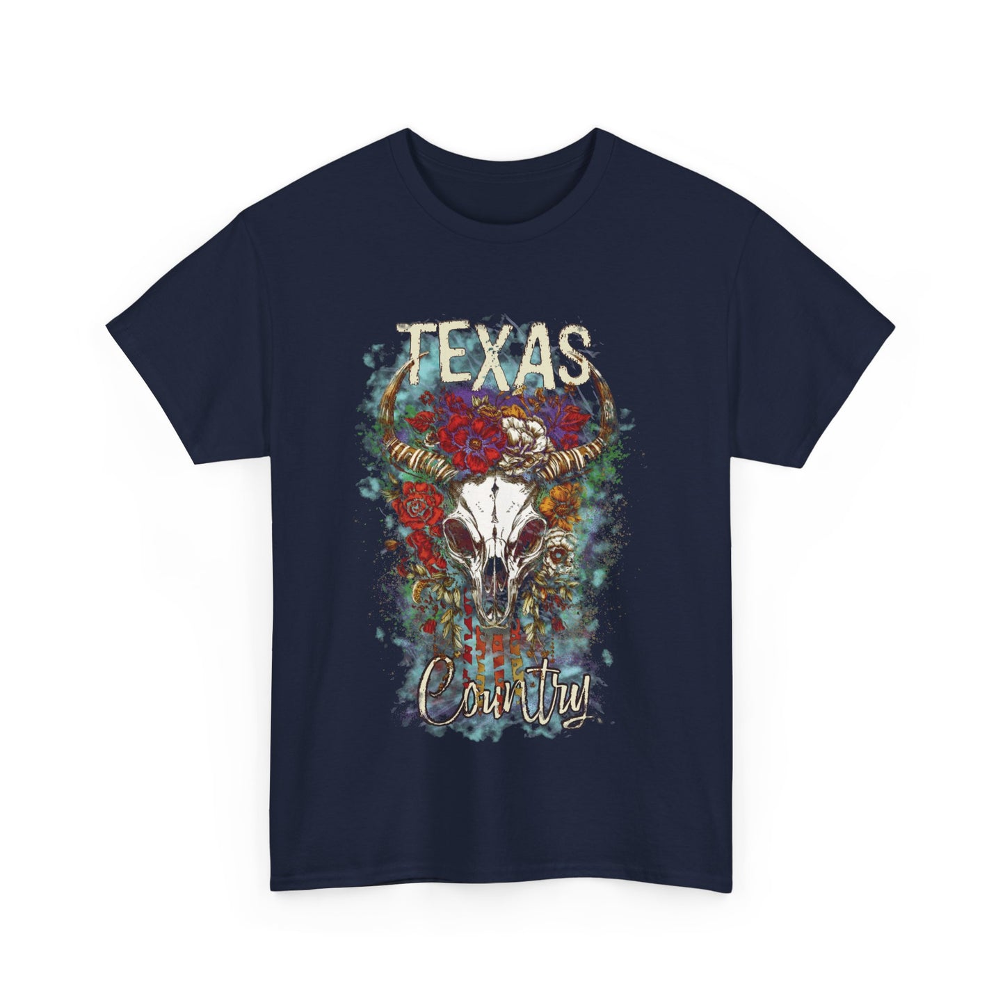 Texas Country T-shirt, Tee, Texas Pride, Texas gift, longhorn, skulls