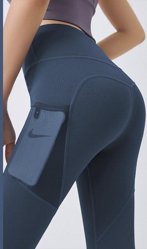 Yoga Pants With Pocket Leggings Sport Girl Gym Leggings Tummy Control Jogging Tights Fitness Pants