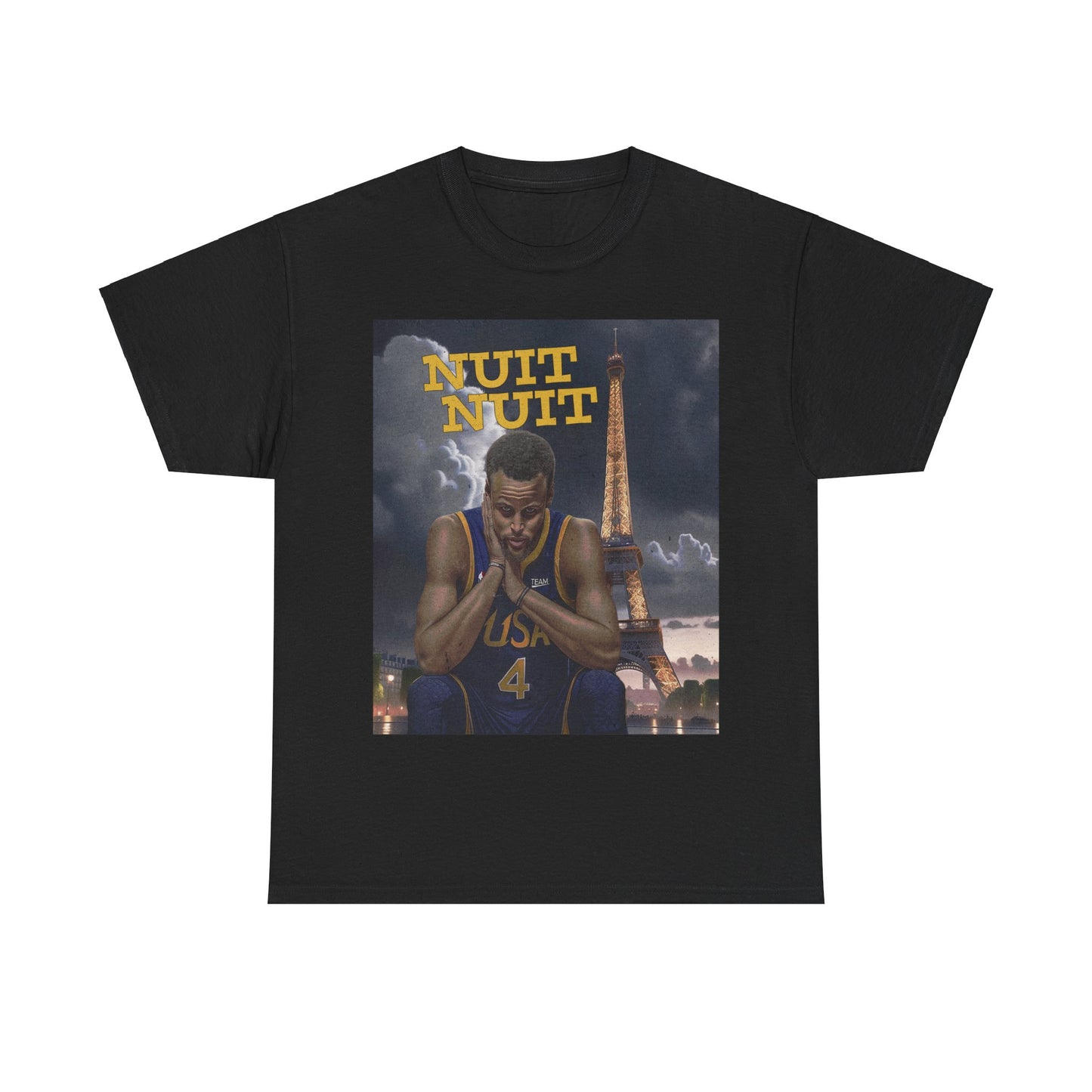 Nuit Nuit, Steph Curry, USA Champions, sports fan, gift for basketball fans