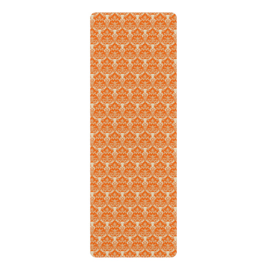 Longhorn, cow, yoga, Mat-Non-Slip Rubber Fitness Mat for Home & Studio