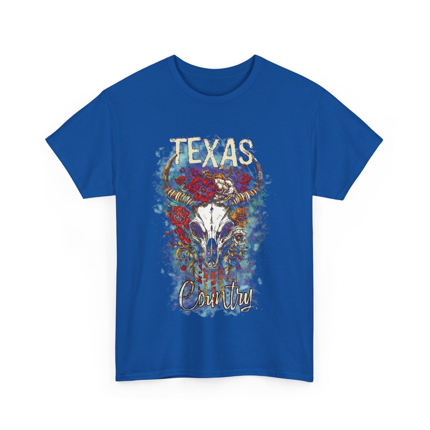 Texas Country T-shirt, Tee, Texas Pride, Texas gift, longhorn, skulls