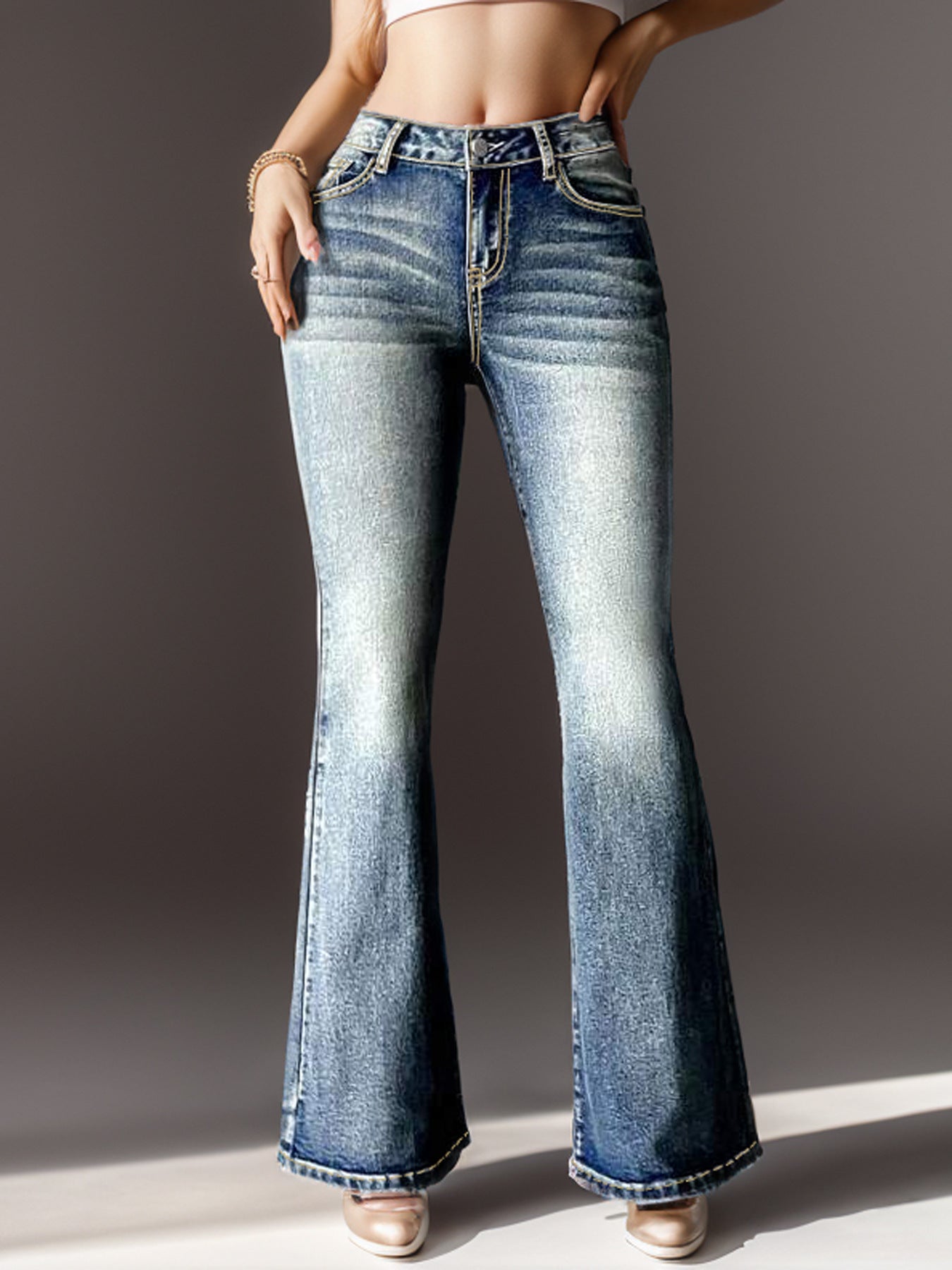 Vintage-style Jeans
