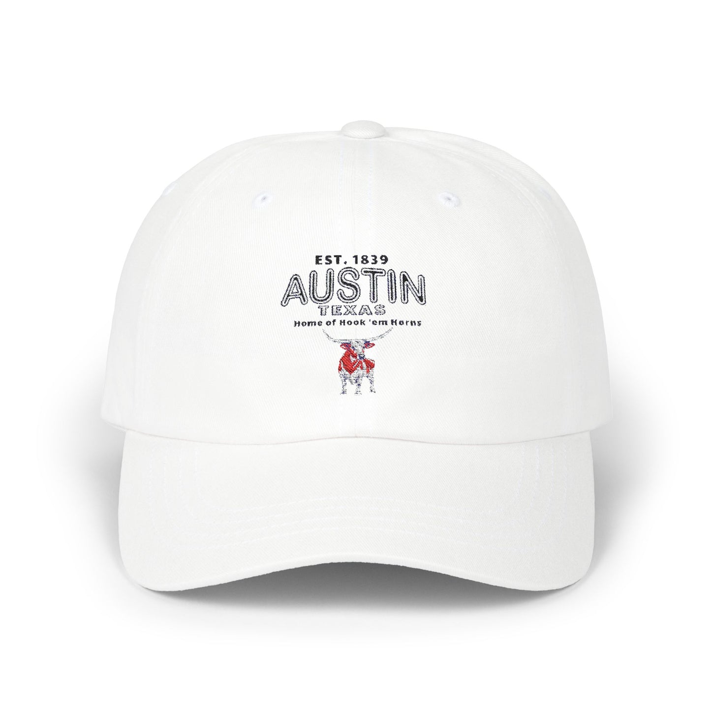 Hook em horns classic cap, hat, visor, trendy