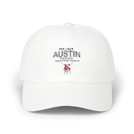 Hook em horns classic cap, hat, visor, trendy