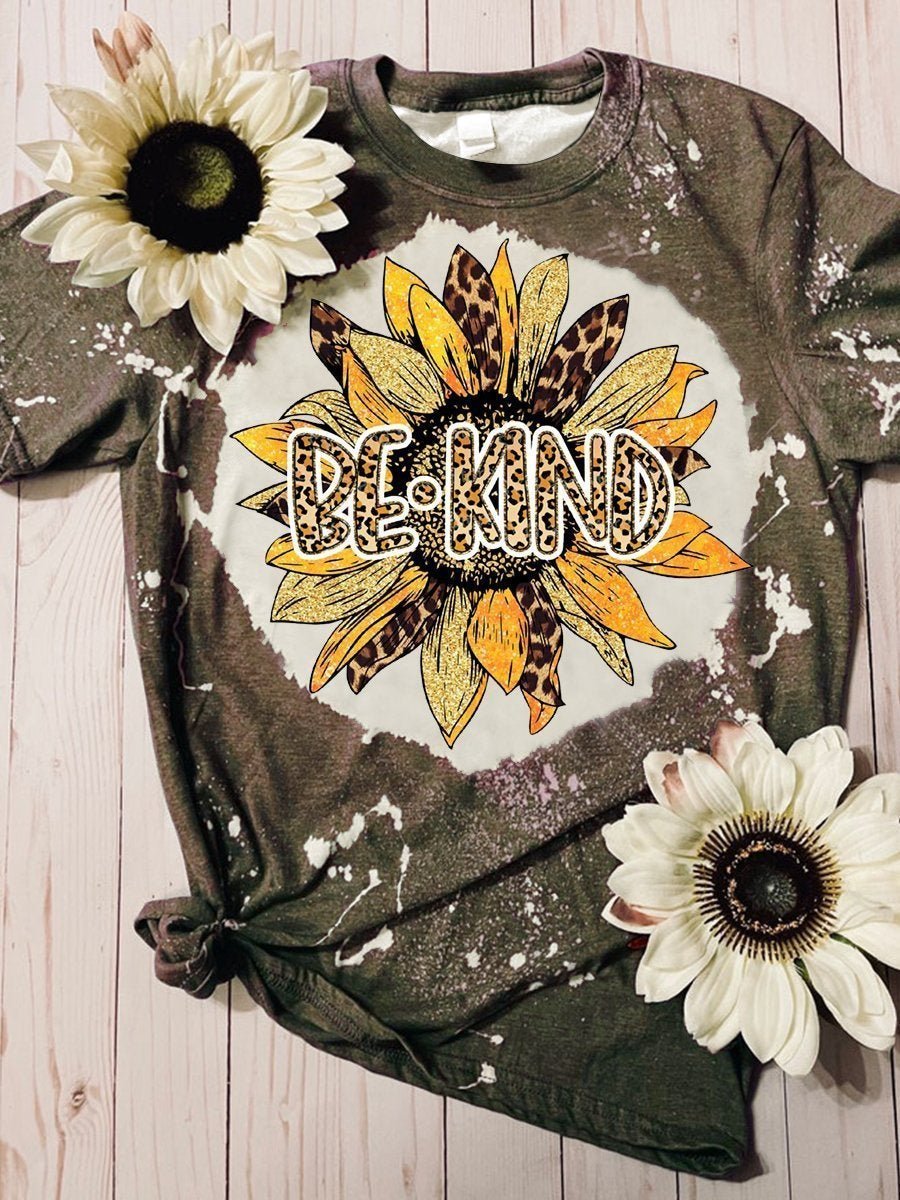 Vibrant Animal Print Graphic T-Shirt