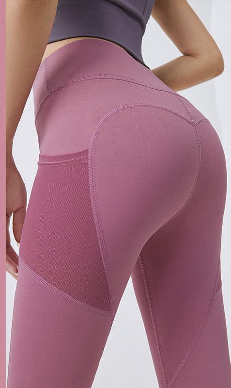 Yoga Pants With Pocket Leggings Sport Girl Gym Leggings Tummy Control Jogging Tights Fitness Pants