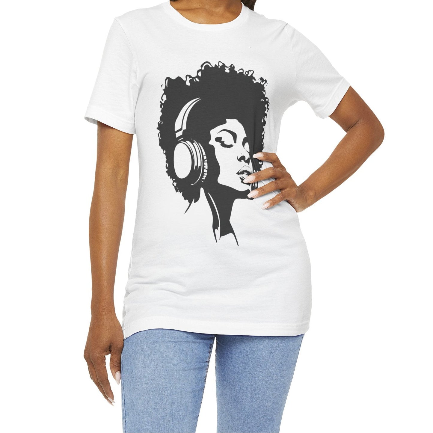 Silhoutte Beautiful Woman T-shirt