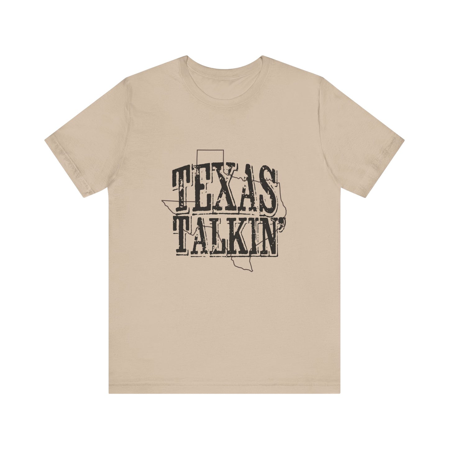 Texas Talkin’ T-Shirt Texas Fans Texas Pride, Texas T-shirt, Lone Star Fans, Texas T-Shirt