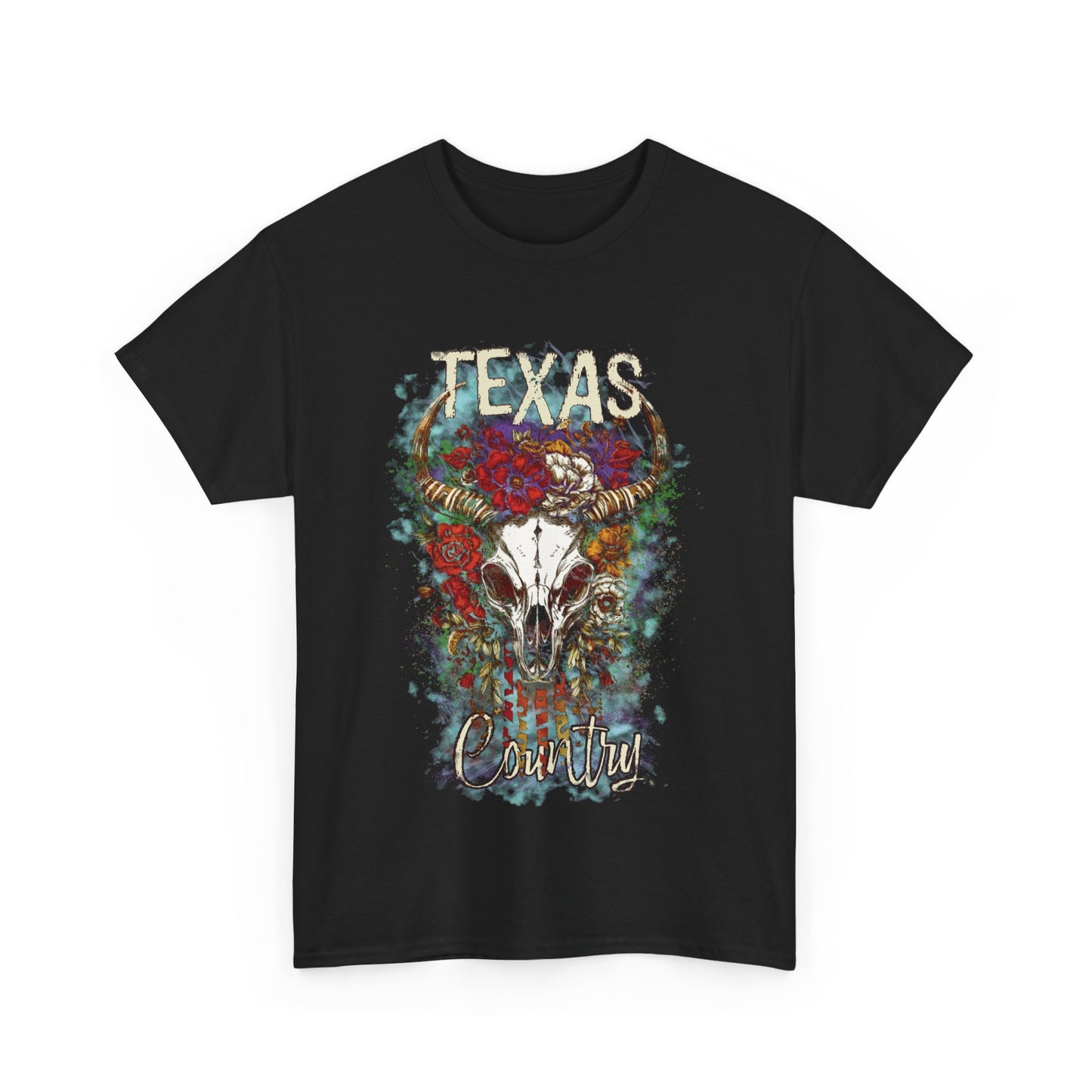 Texas Country T-shirt, Tee, Texas Pride, Texas gift, longhorn, skulls