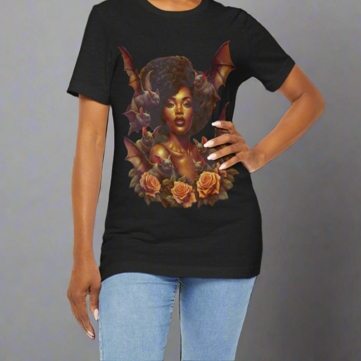 Bat T-shirt Women T-shirt Gift cosplay