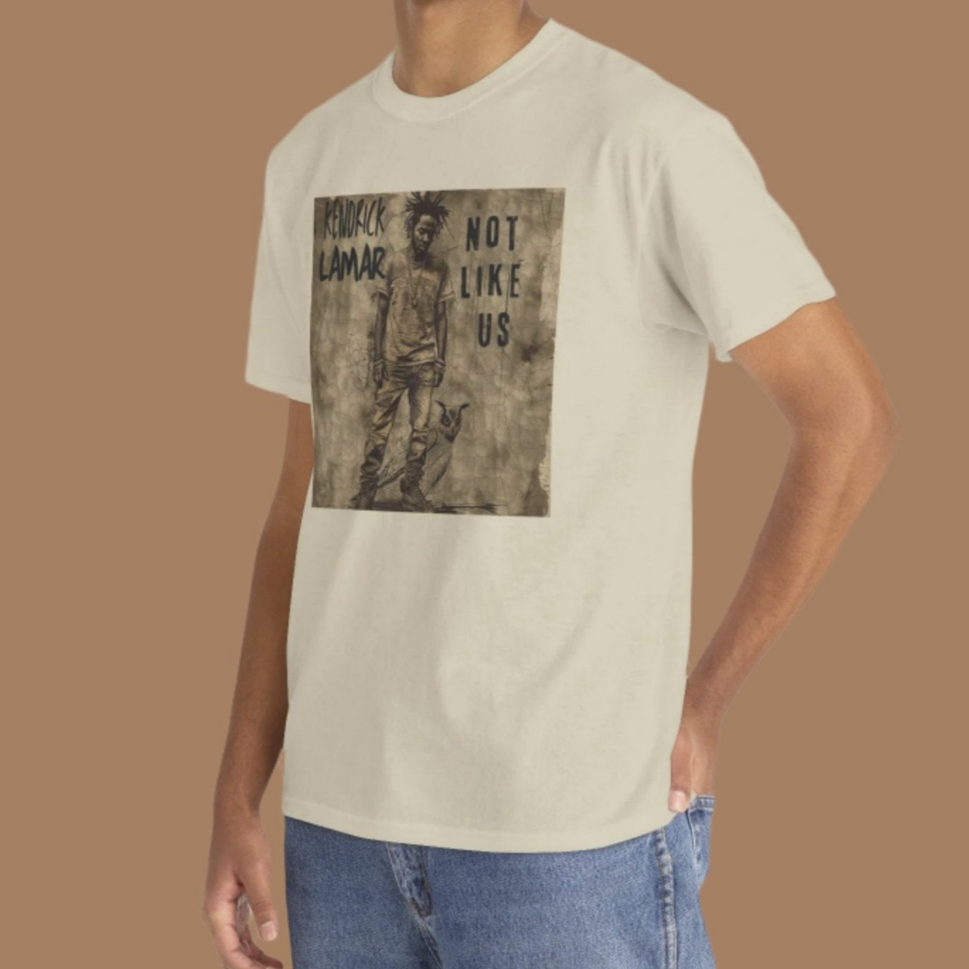 Kendrick Lamar Not Like Us T-Shirt, Hip-hop artist, streetwear, graffiti, culture