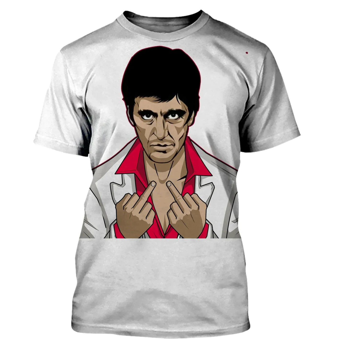 Scarface Printed T-shirt 3D Summer Men Women Casual Harajuku Style Tee shirt Oversized Street Kid Y2k Top