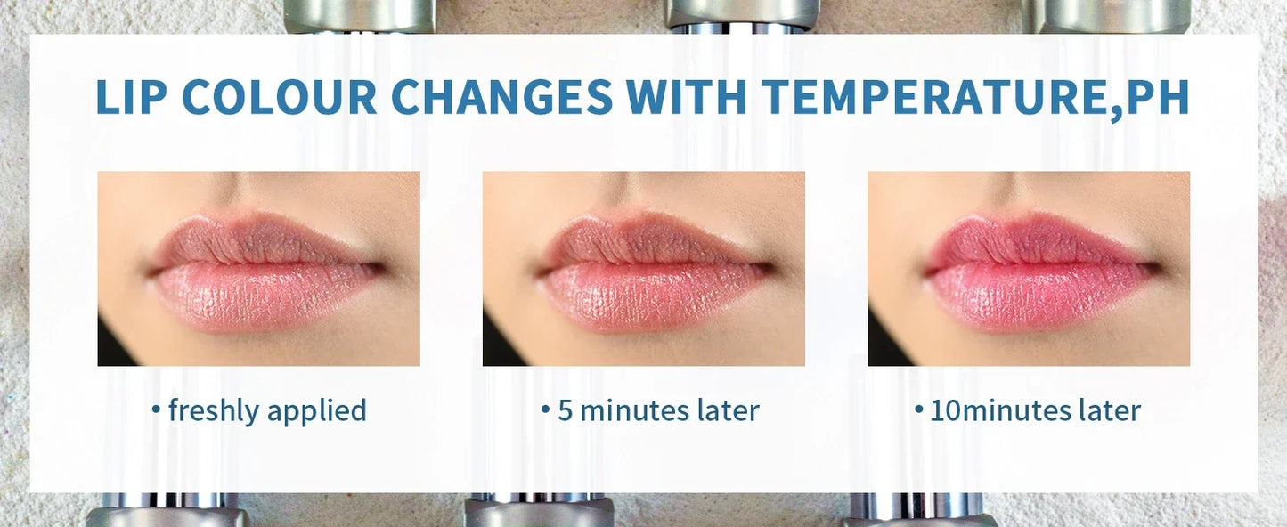 Magicolor Lipstick star glow lipstick PH change shift colors lip gloss nourish moisture professional lip makeup