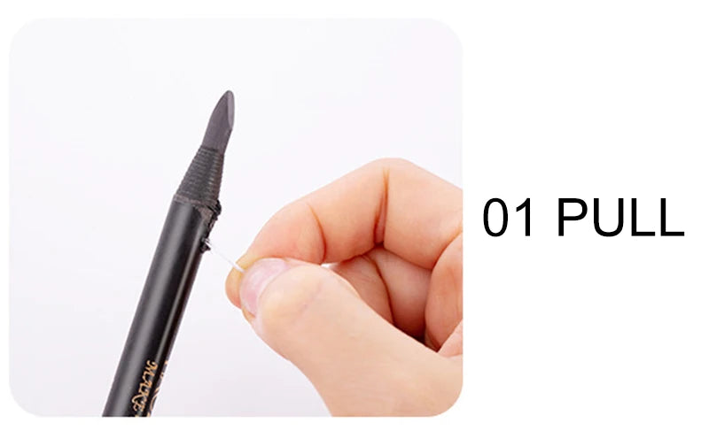 Eyebrow Pencil Waterproof Microblading Eyebrow Pen Tint Tattoo Eyebrows Makeup Natural Long Lasting Eye Brow Pencil