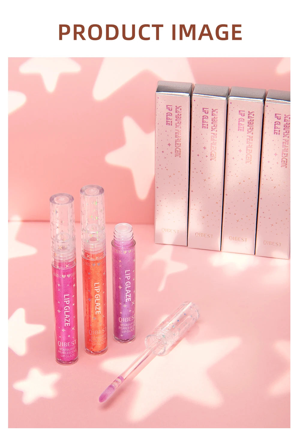 Diamond Shiny Lip Gloss Moisturizing Long Lasting Waterproof Glitter Lipstick Lips Makeup Crystal Lip Tint Blam Cosmetic